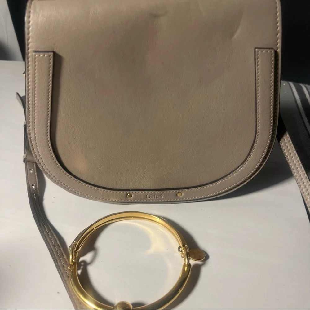 Chloe Aby Satchel in MotteyGray